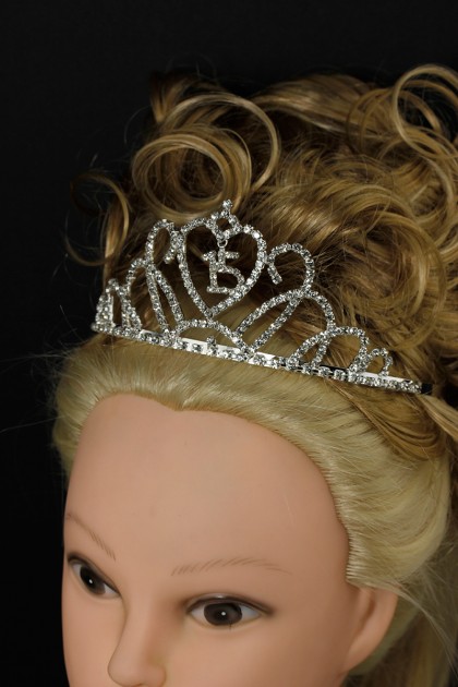 15th birthday tiara - medium size 