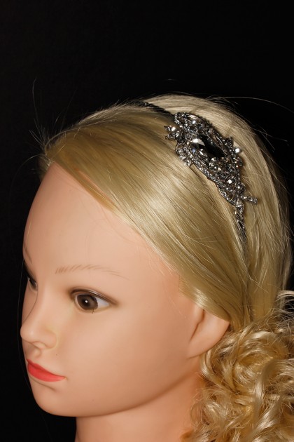 Limited Custom Crystal Cutting Braidal headband 