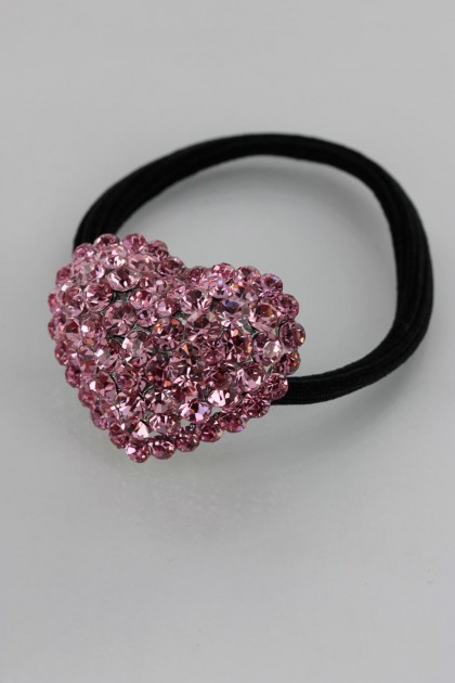 1.5 Heart ponytail jewelry