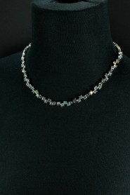 NM2 zig zag bridal necklace jewelry