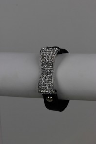 Fashion ribbon bracelet with buckle
