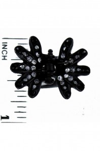 casual prom look hair clip jewelry