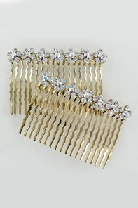 7 flowers prom side comb 