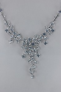 Lux Bridal CZ Necklace Wholesale