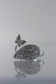 Butterfly CZ Ring 