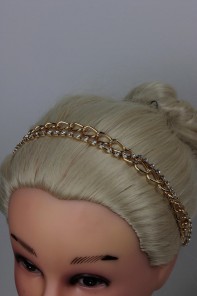 Chain elastic headband 