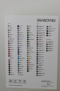 swarovski stone chart