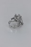 Double Flower CZ Ring 