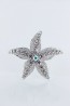 Starfish hair pin jewelry