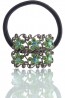 Six flower square ponytail jewelry