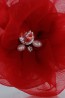 8 leave wedding flower corsage